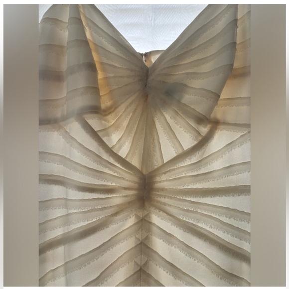 Tadashi Shoji Cream Maxi Dress - Picture 5 of 6